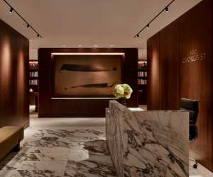 Reception area at 100 George Street W1