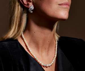 Woman wearing jewellery