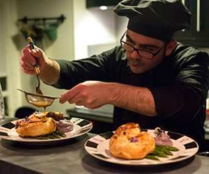 Win a £550 Valentine's Day dinner package from La Belle Assiette