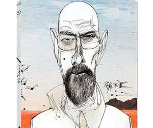Breaking Bad character portraits