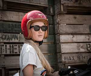 Biker chic by Hedon helmets