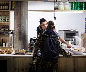 Beer and charcuterie pairing at Sourced Market