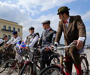 The Tweed Run closing ceremony