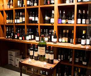 Food and wine pairing dinner at Vinoteca