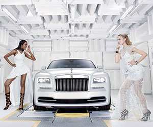 Rolls-Royce unveils designer Wraith