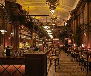 The bar at The Trading House