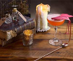 Halloween cocktail