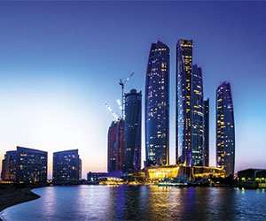 Abu Dhabi skyline
