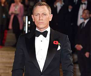Daniel Craig on the red carpet