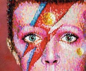 Pop Brixton Bow Down to Bowie poster