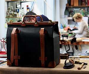 Dunhill bag Best of British craft
