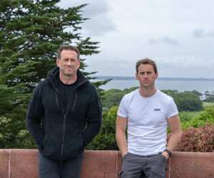 Bertie Basset and Jason Fox
