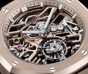Audemars Piguet Royal Oak Selfwinding Flying Tourbillon Openworked in Sand Gold