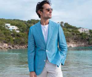 McCann Bespoke linen suit