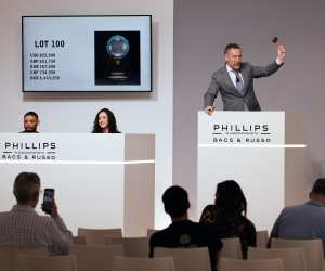 Auctioneer at Phillips New York