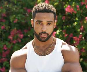 Lucien Laviscount at the Miami E-Prix