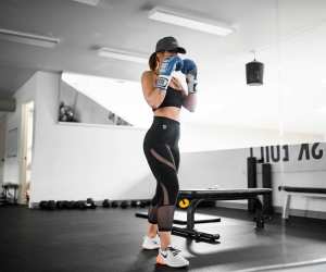 Female boxer
