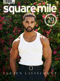 Lucien Laviscount photographed by Matt Pluz for Square Mile issue 200