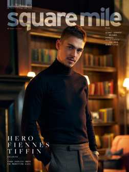 Square Mile - issue 208 - Cover star Hero Fiennes Tiffin photographed by Robert Viglasky