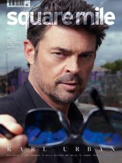 Square Mile - issue 209 - Cover star Karl Urban photographed by Dennys Ilic