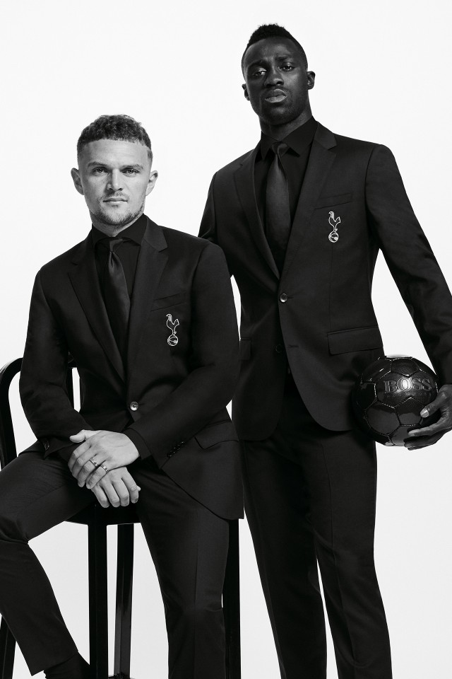 hugo boss spurs suit