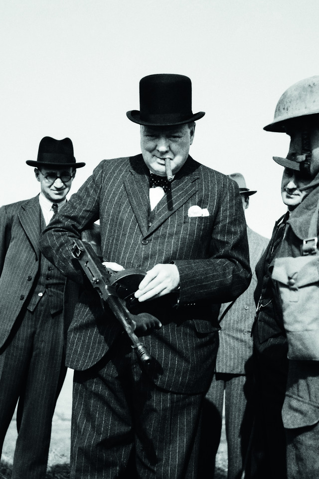 Churchill wearing Henry Poole Churchill wearing Henry Poole