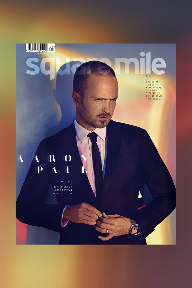 Aaron Paul Collectors Edition Square Mile Magazine Aaron Paul Collectors Edition Square Mile Magazine