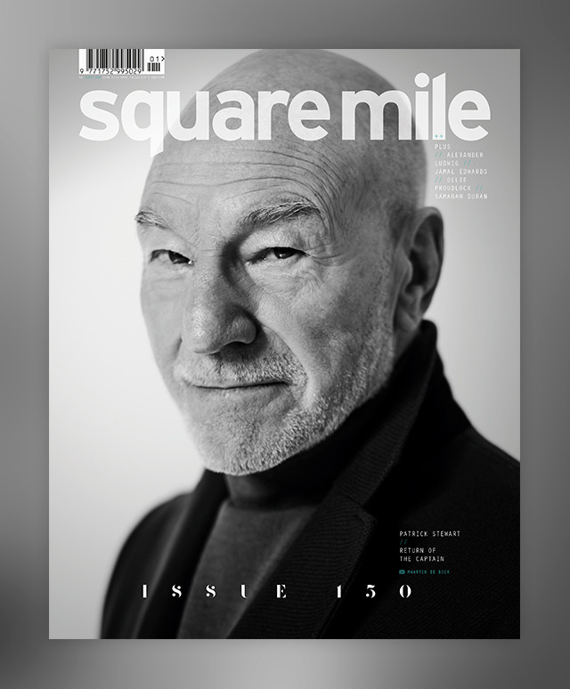 Patrick Stewart by Maarten de Boer for Square Mile Patrick Stewart by Maarten de Boer for Square Mile