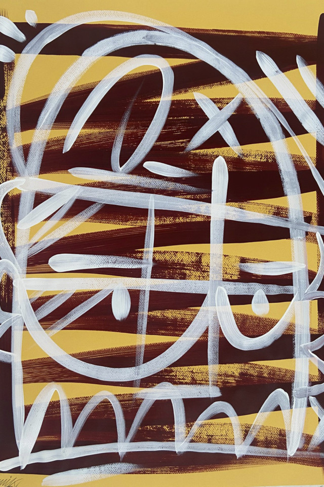 Panik's graffiti art work Panik's graffiti art work