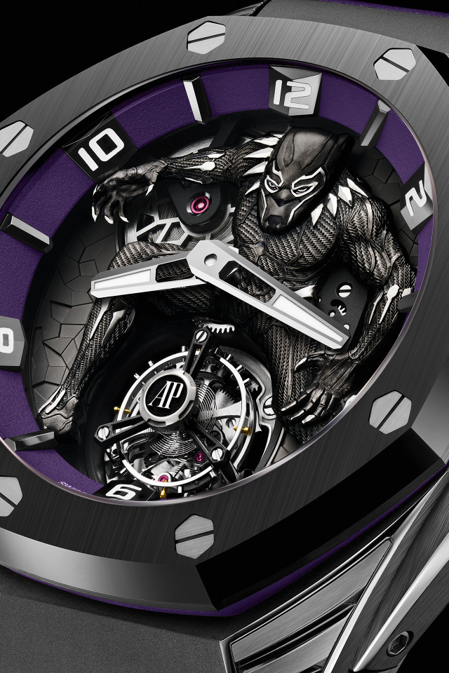 Audemars Piguet limited-edition Royal Oak Concept “Black Panther” Flying Tourbillon Audemars Piguet limited-edition Royal Oak Concept “Black Panther” Flying Tourbillon