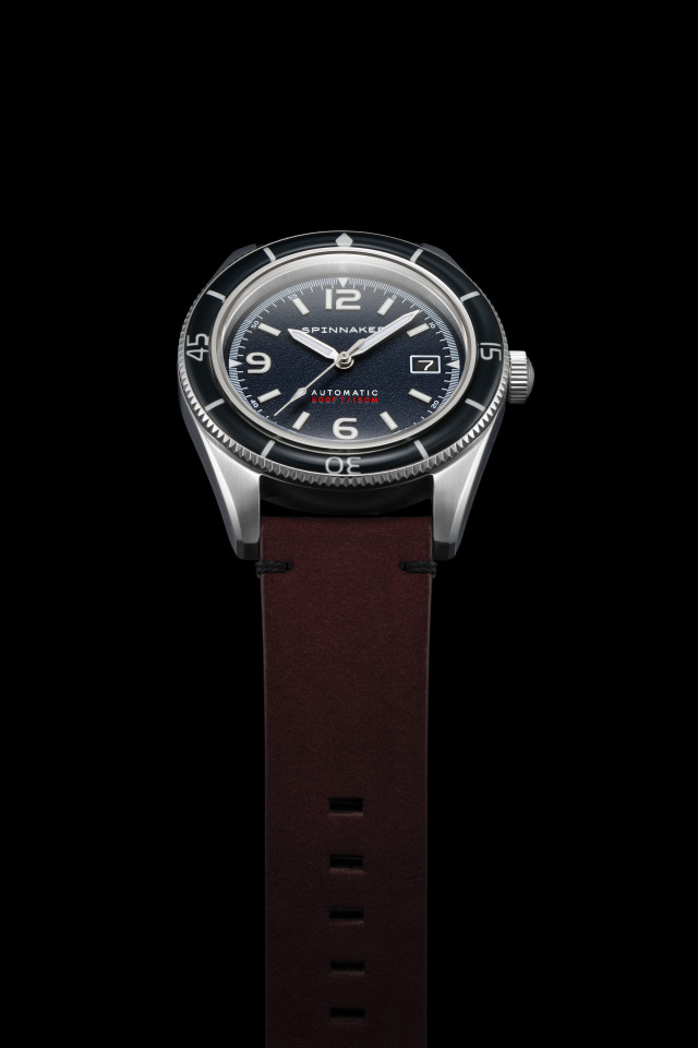 The Spinnaker Fleuss Automatic in Prussian Blue The Spinnaker Fleuss Automatic in Prussian Blue