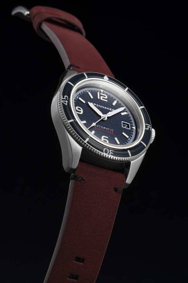The Spinnaker Fleuss Automatic in Prussian Blue The Spinnaker Fleuss Automatic in Prussian Blue