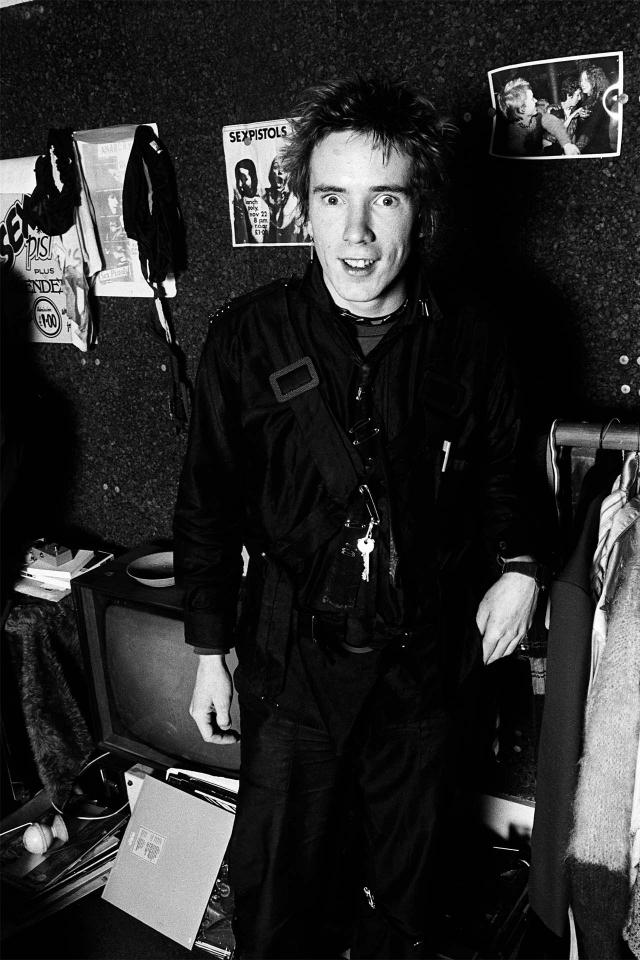 Johnny Rotten photographed by Mick Rock