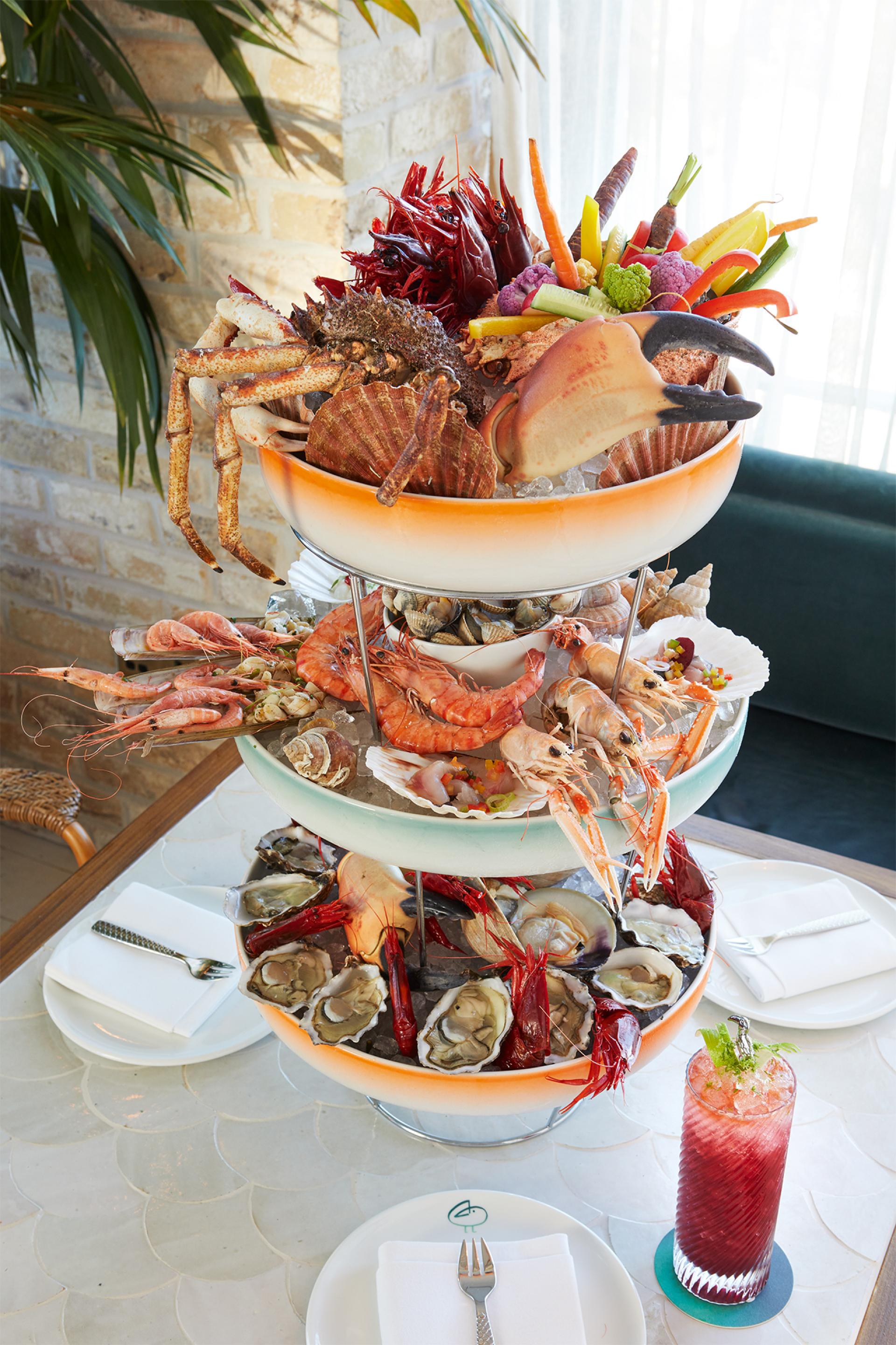 Seabird restaurant: seafood platter