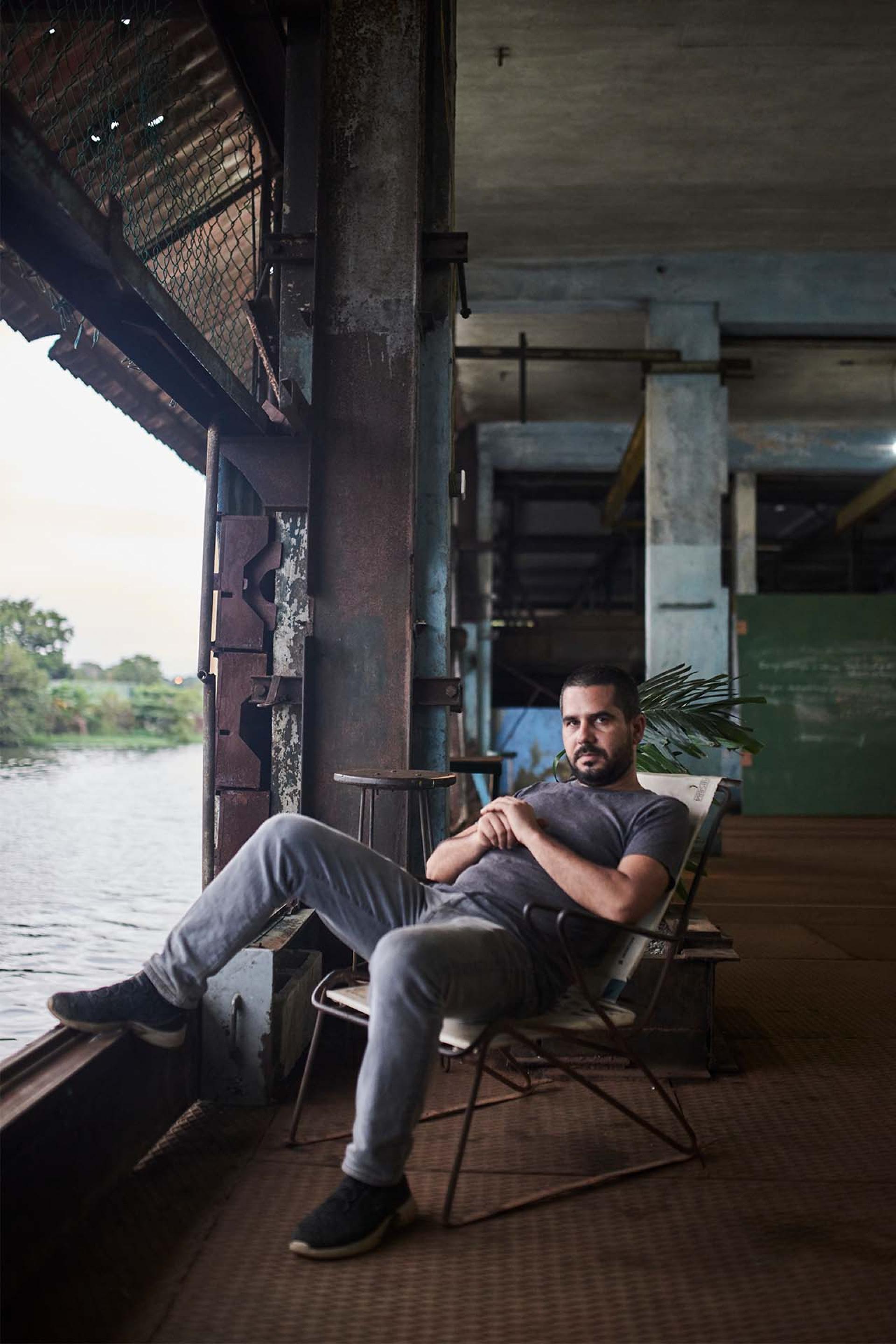 Artist and studio owner Wilfredo Prieto Artist and studio owner Wilfredo Prieto