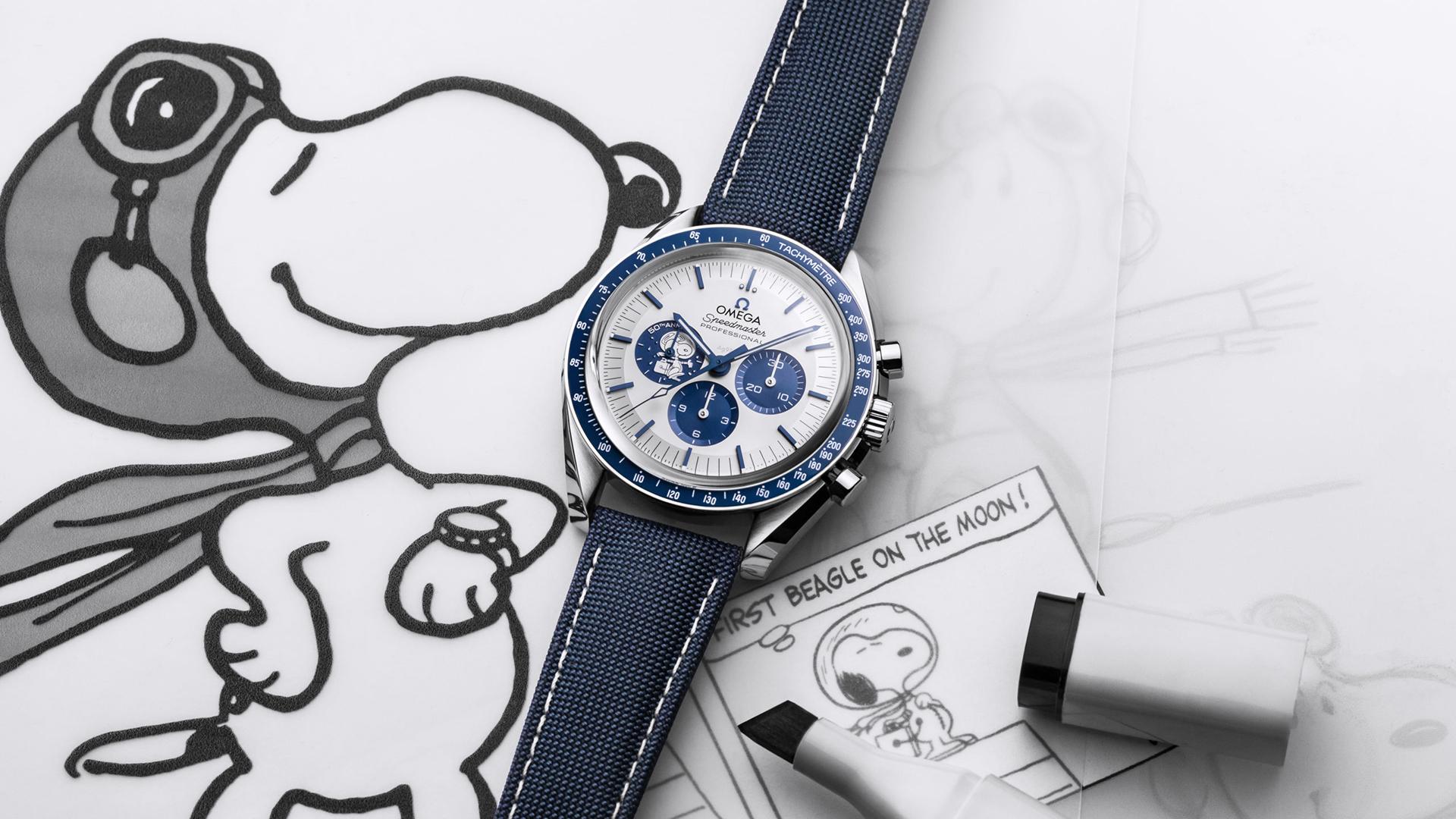 Omega “Silver Snoopy Award” 50th Anniversary Snoopy Speedmaster Omega “Silver Snoopy Award” 50th Anniversary Snoopy Speedmaster