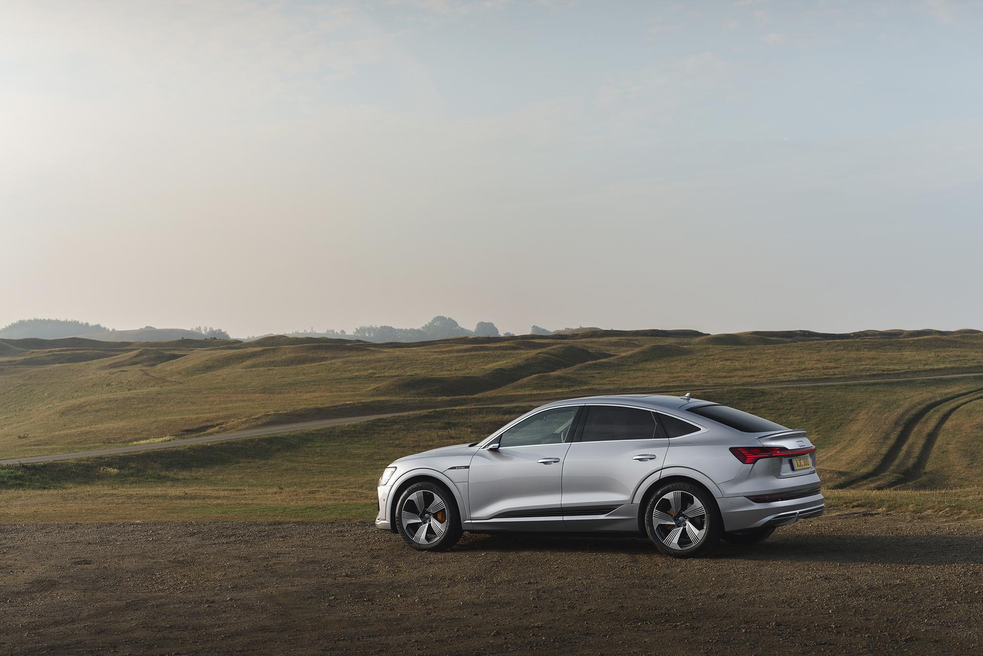The new Audi e-tron Sportback 55 Quattro The new Audi e-tron Sportback 55 Quattro