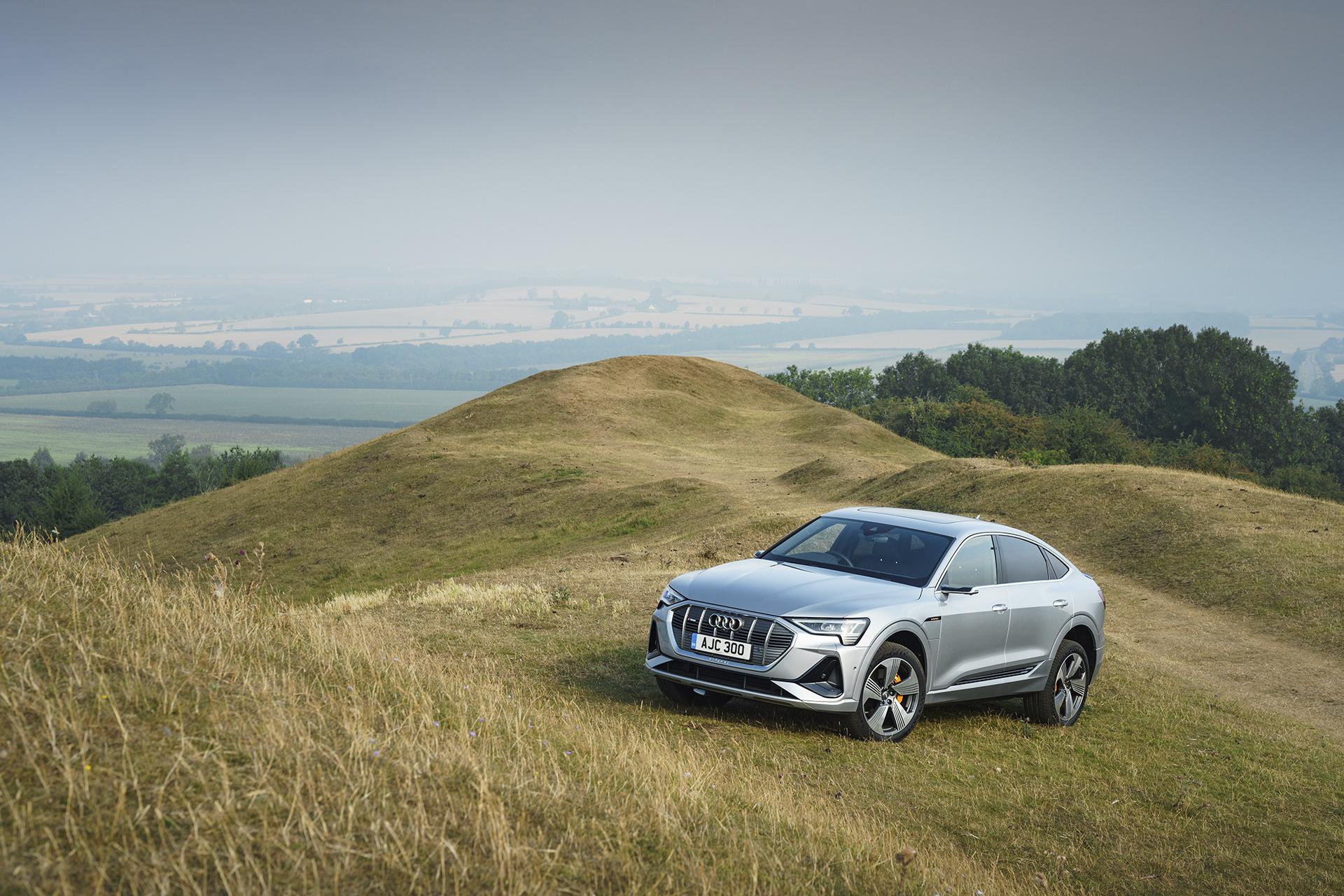 Audi e-tron Sportback 55 Quattro. Audi e-tron Sportback 55 Quattro.