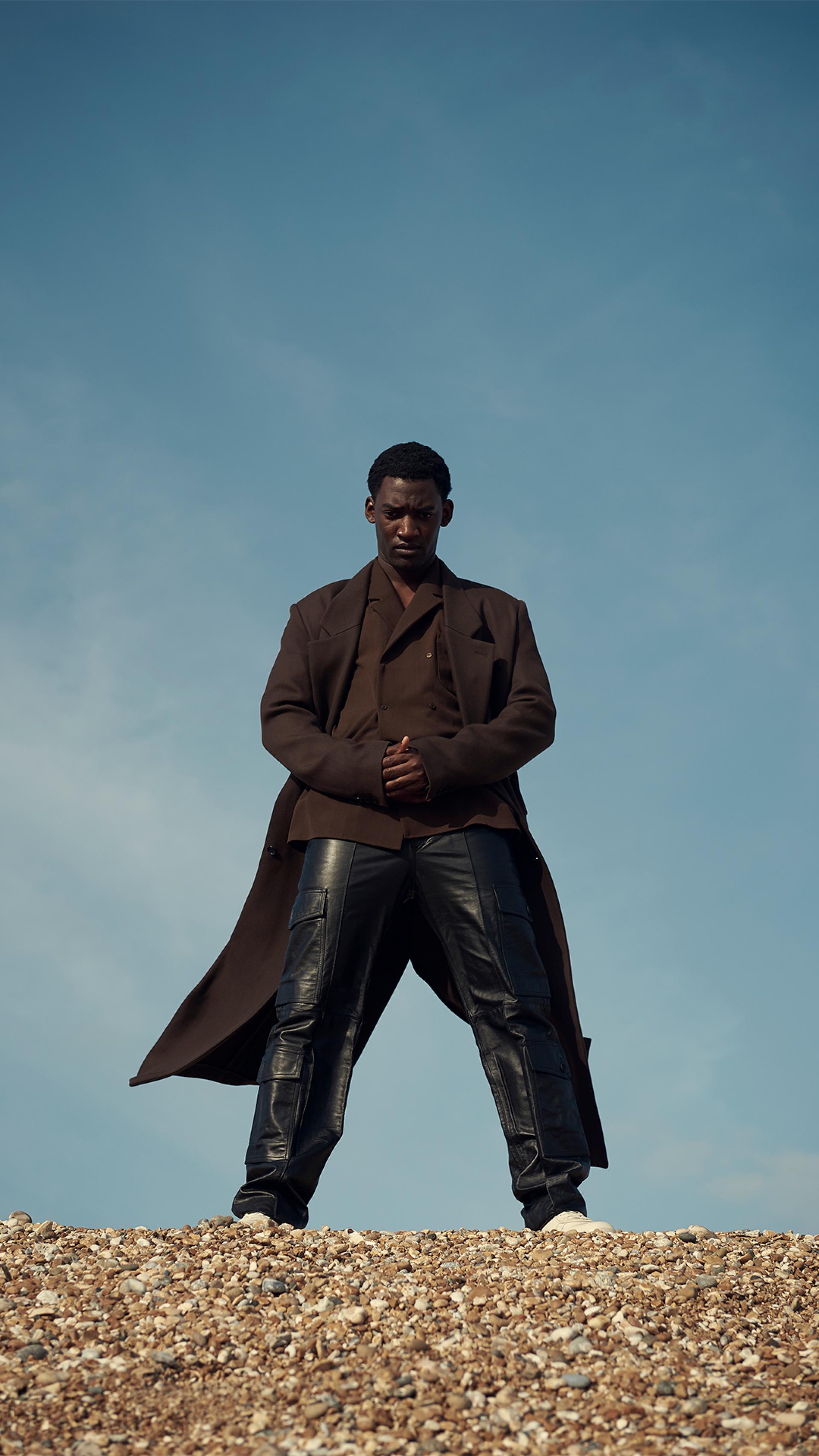 Malachi Kirby photographed Bertie Watson Malachi Kirby photographed Bertie Watson