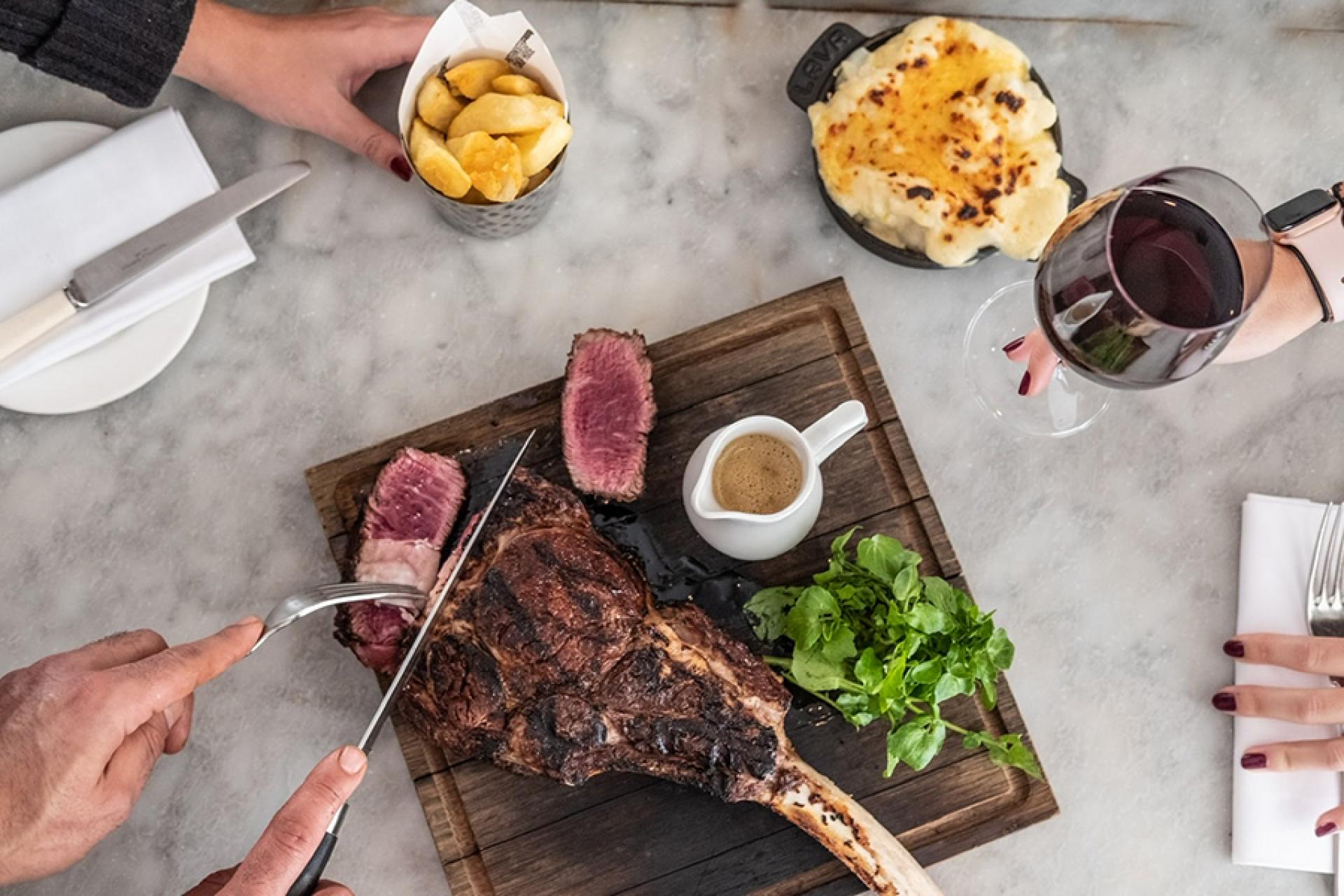 Butler’s Wharf Chop House, Côte de Boeuf for two Butler’s Wharf Chop House, Côte de Boeuf for two