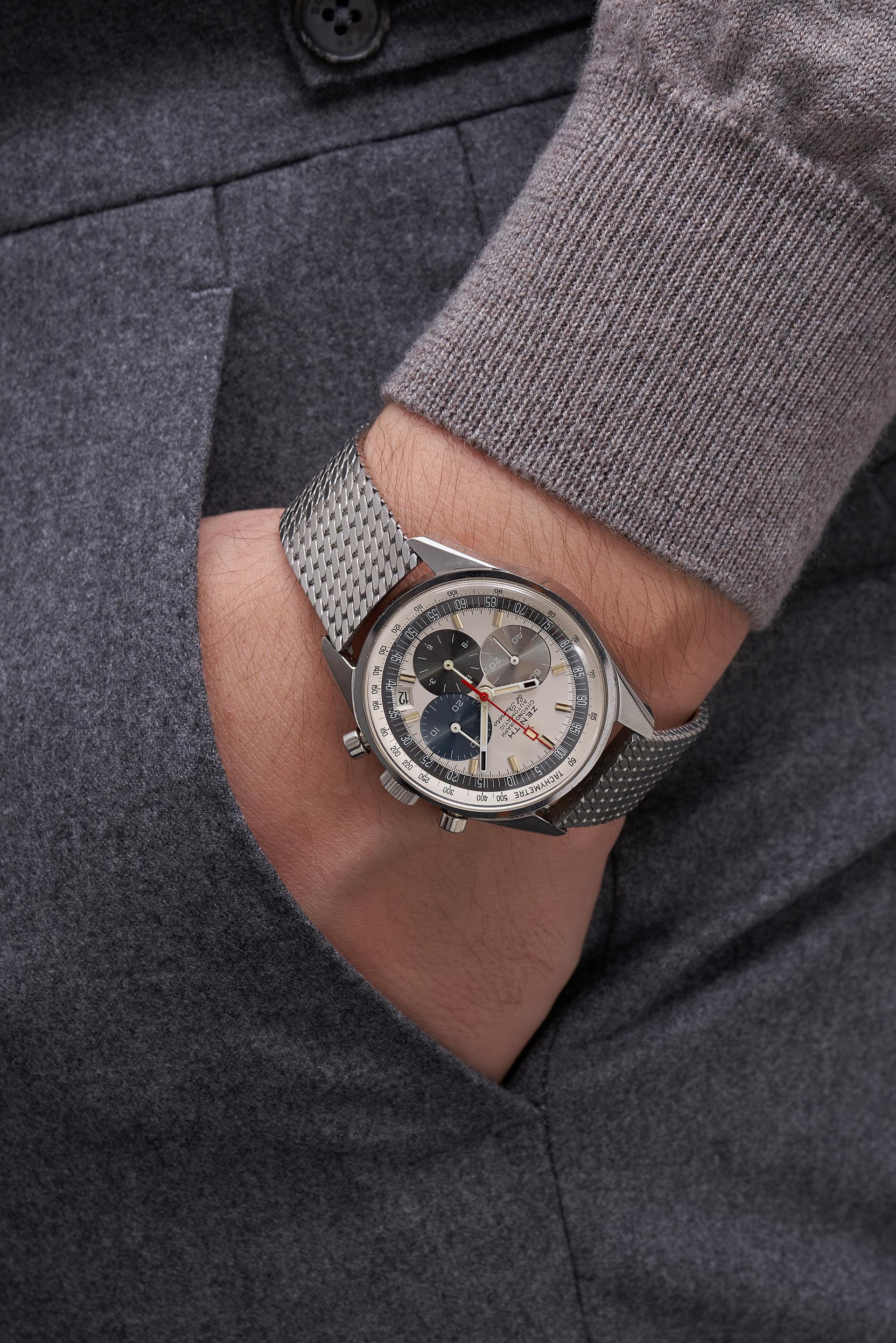 Zenith Ref. A386 watch, Phillips Geneva Watch Auction 2021 Zenith Ref. A386 watch, Phillips Geneva Watch Auction 2021