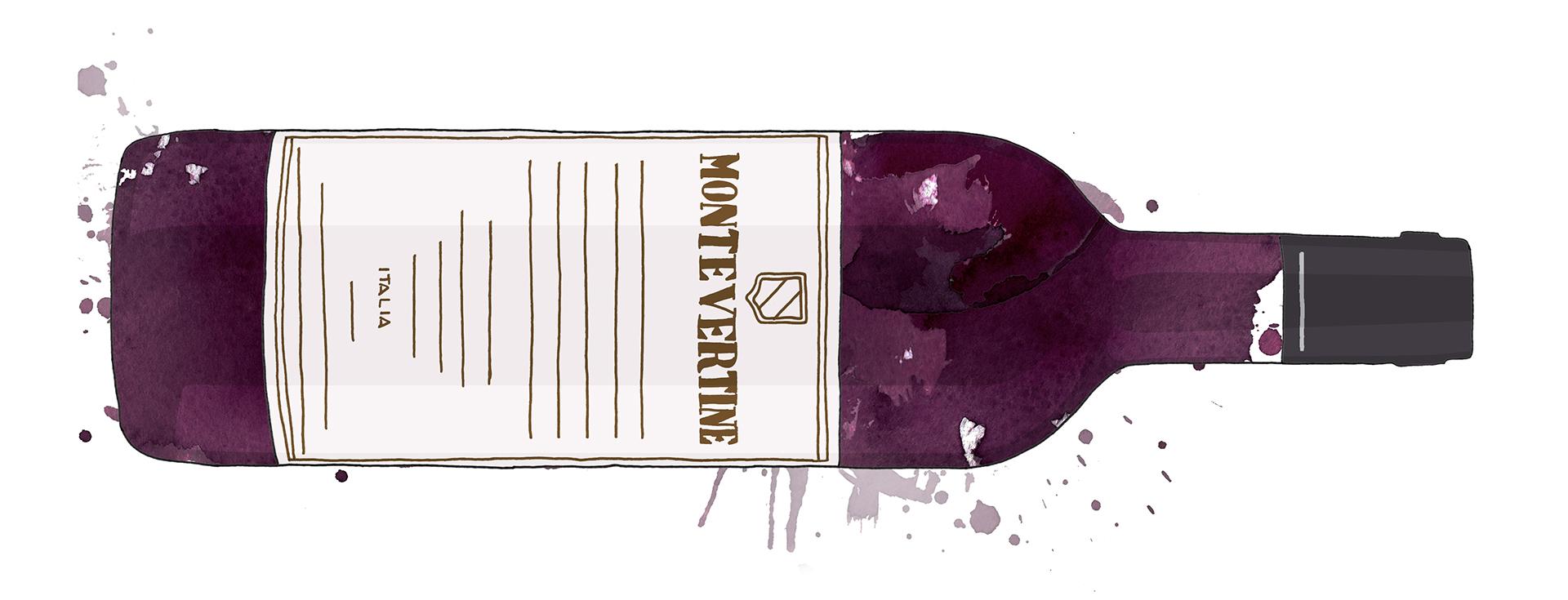 Chianti Classico Riserva Montevertine illustration Chianti Classico Riserva Montevertine illustration