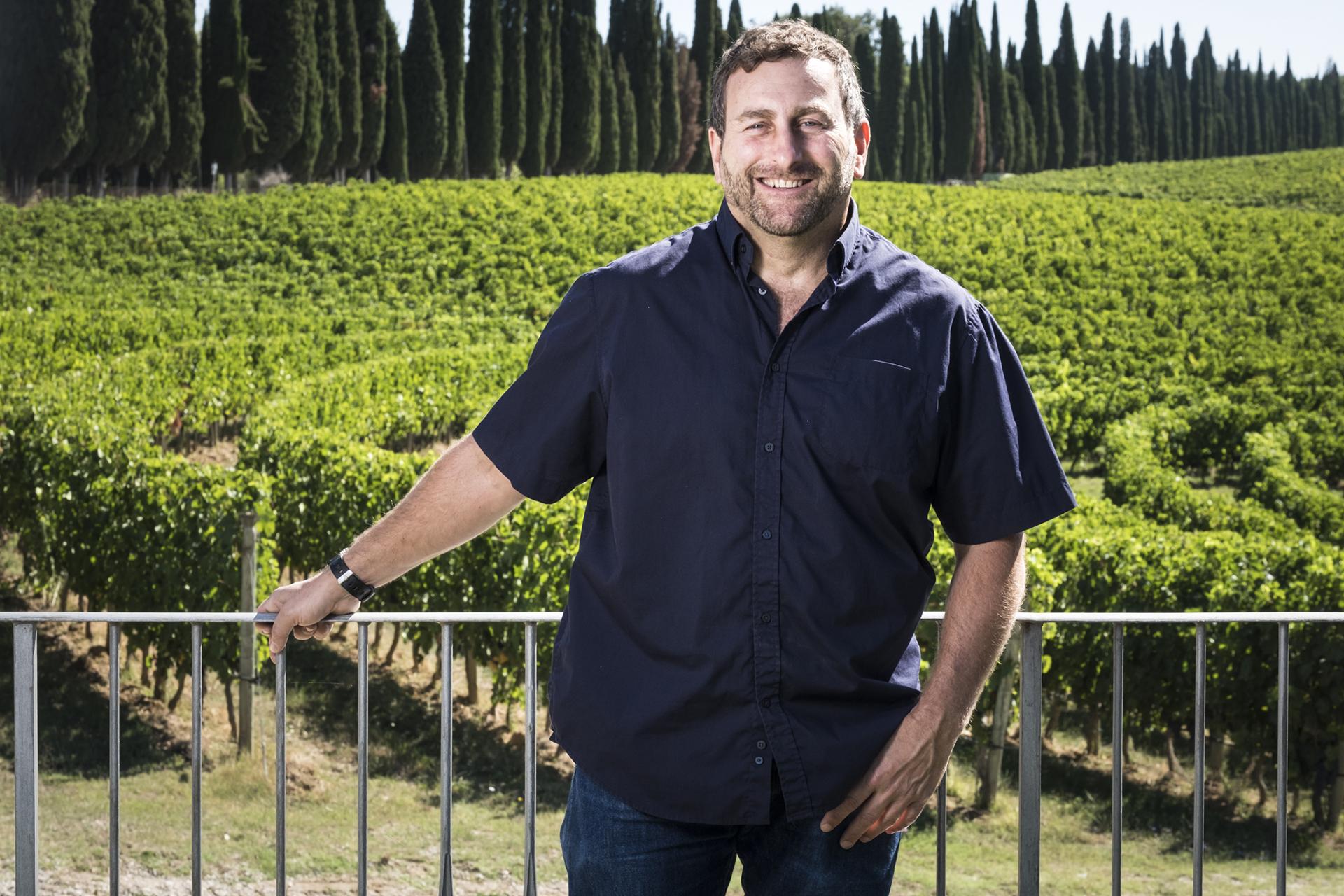 Lawrence Cronin, winemaker for the Tenuta di Arceno Estate in Tuscany, Italy. Lawrence Cronin, winemaker for the Tenuta di Arceno Estate in Tuscany, Italy.