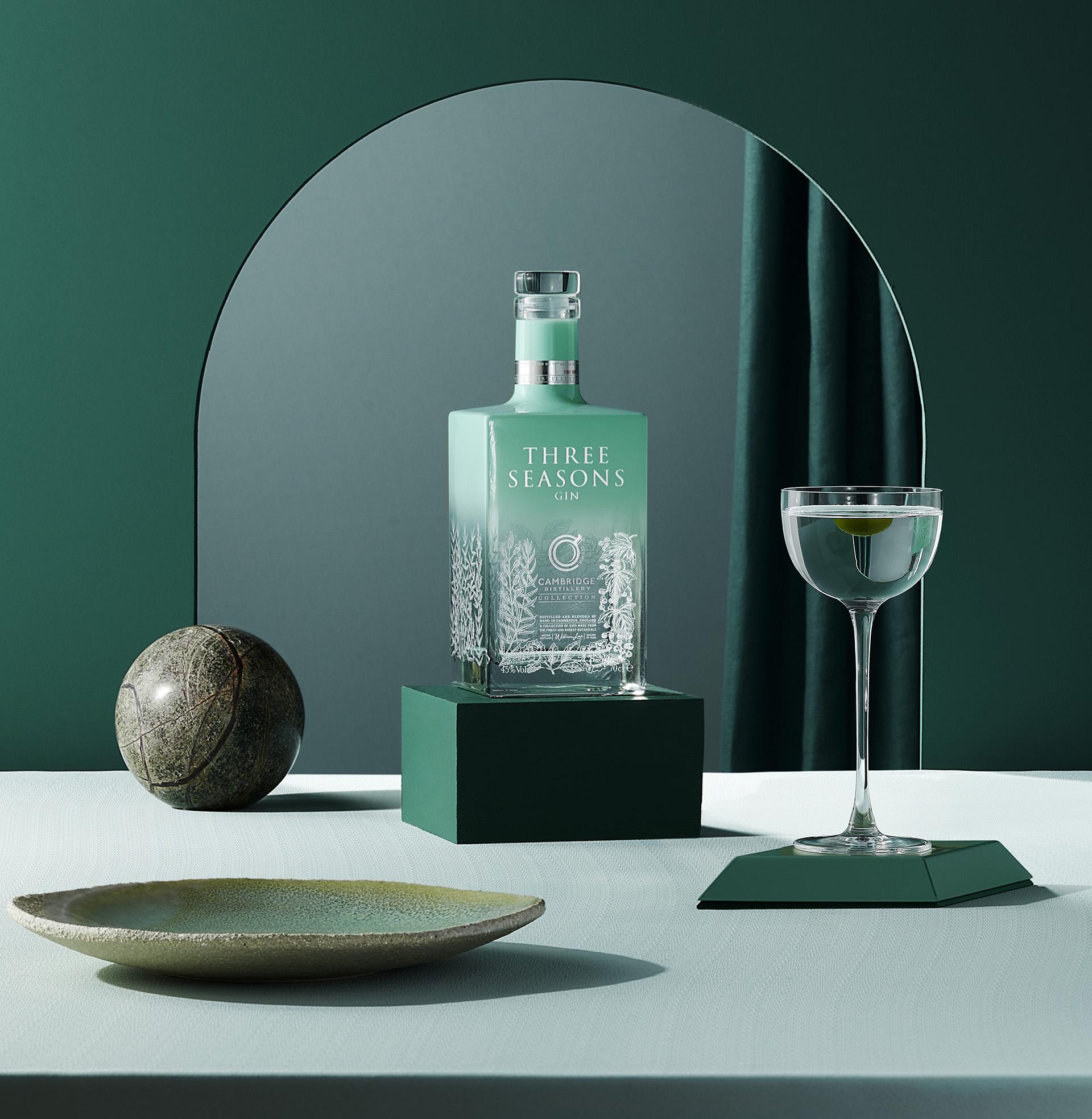 Cambridge Distillery Three Seasons gin Cambridge Distillery Three Seasons gin
