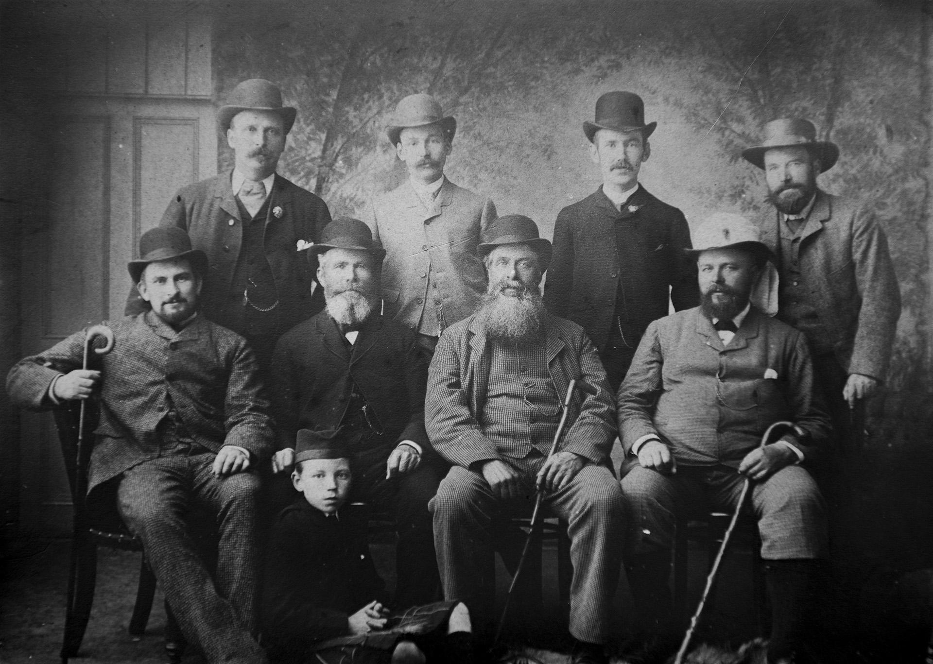 Campbells of Beauly historic black and white shot Campbells of Beauly historic black and white shot