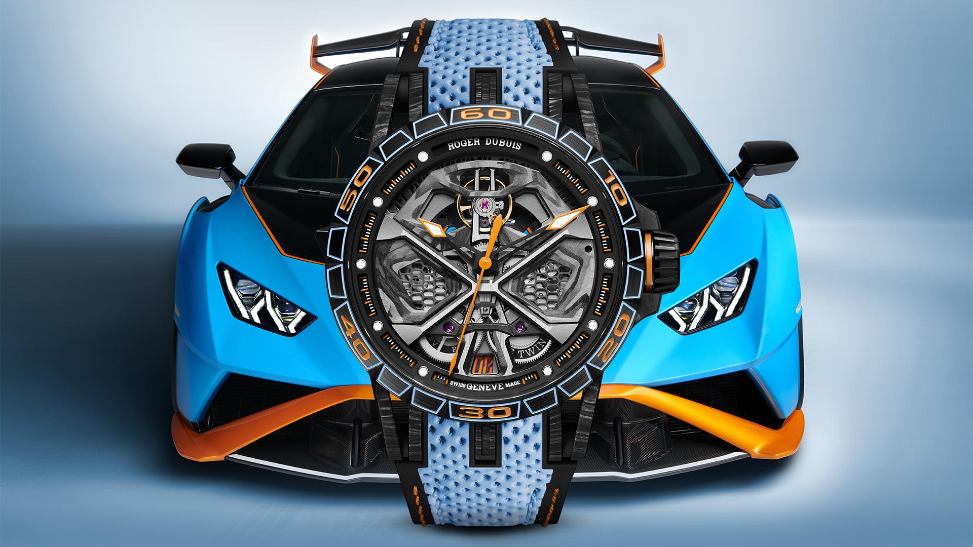 Roger Dubuis Huracán STO,最好的汽车灵感手表 Roger Dubuis Huracán STO,最好的汽车灵感手表