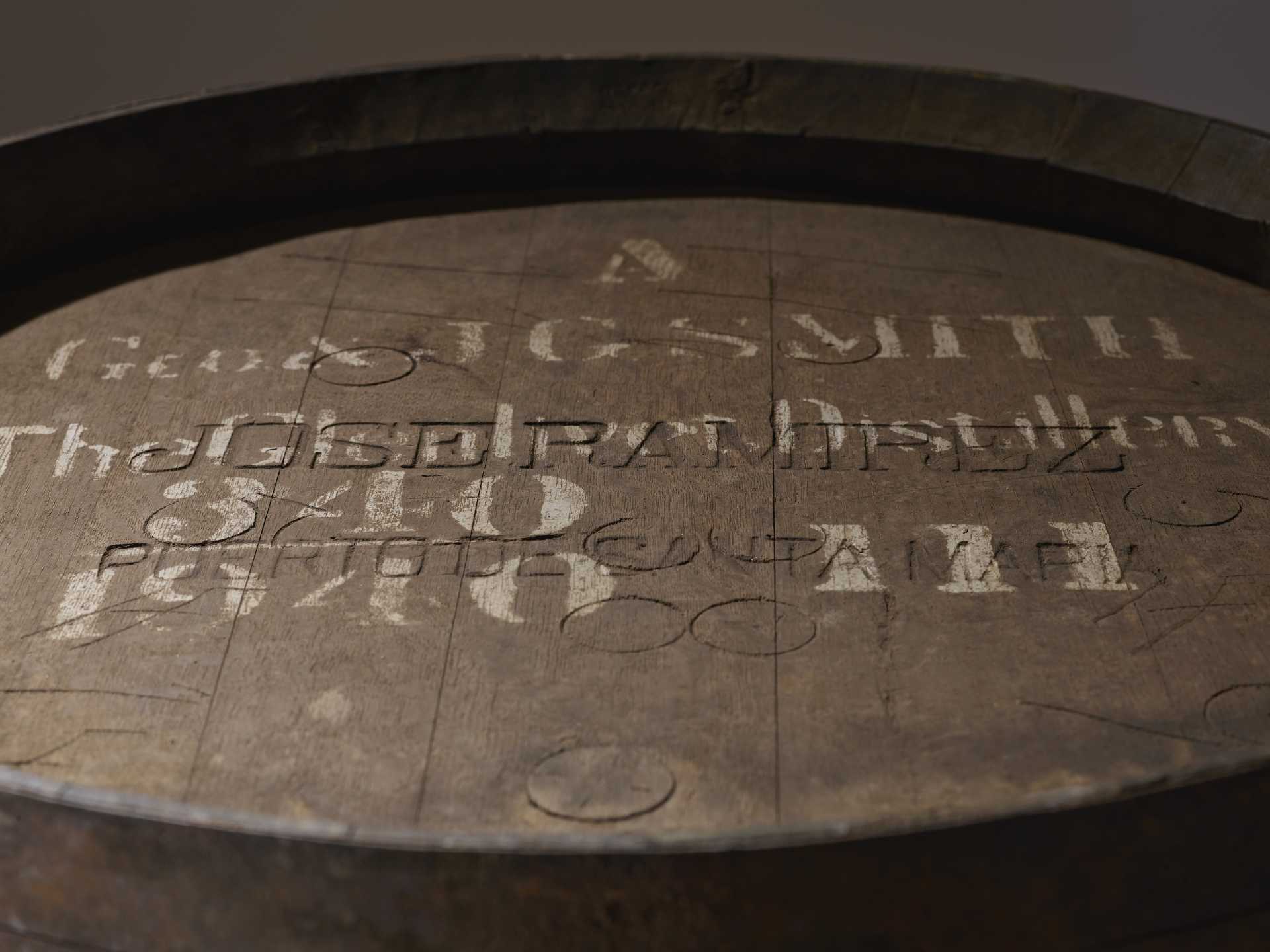 Gordon and MacPhail Cask 340 Cask Head Gordon and MacPhail Cask 340 Cask Head