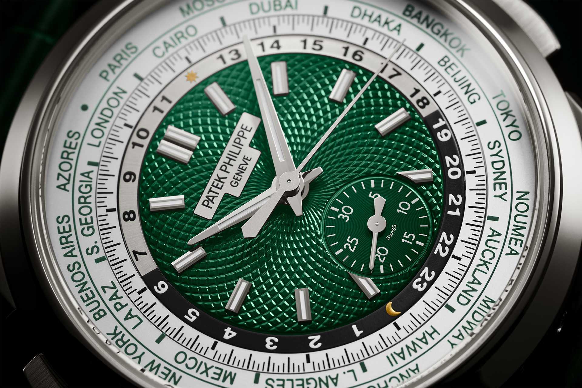 Patek Philippe self-winding world time flyback chronograph Ref. 5930P-001 Patek Philippe self-winding world time flyback chronograph Ref. 5930P-001