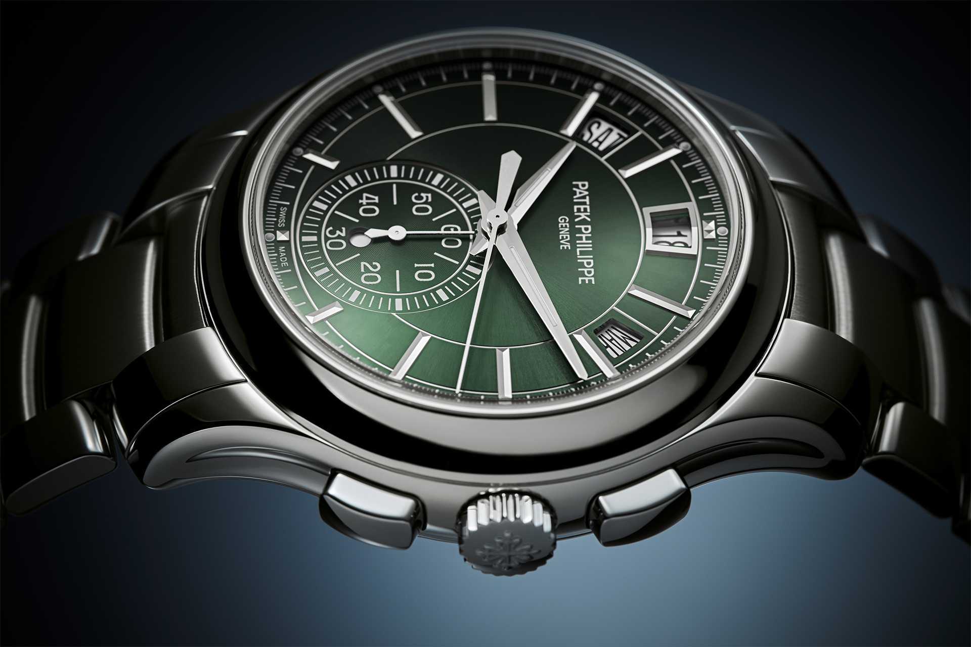 Patek Philippe self-winding flyback chronograph with annual calendar Ref. 5905/1A-001 Patek Philippe self-winding flyback chronograph with annual calendar Ref. 5905/1A-001