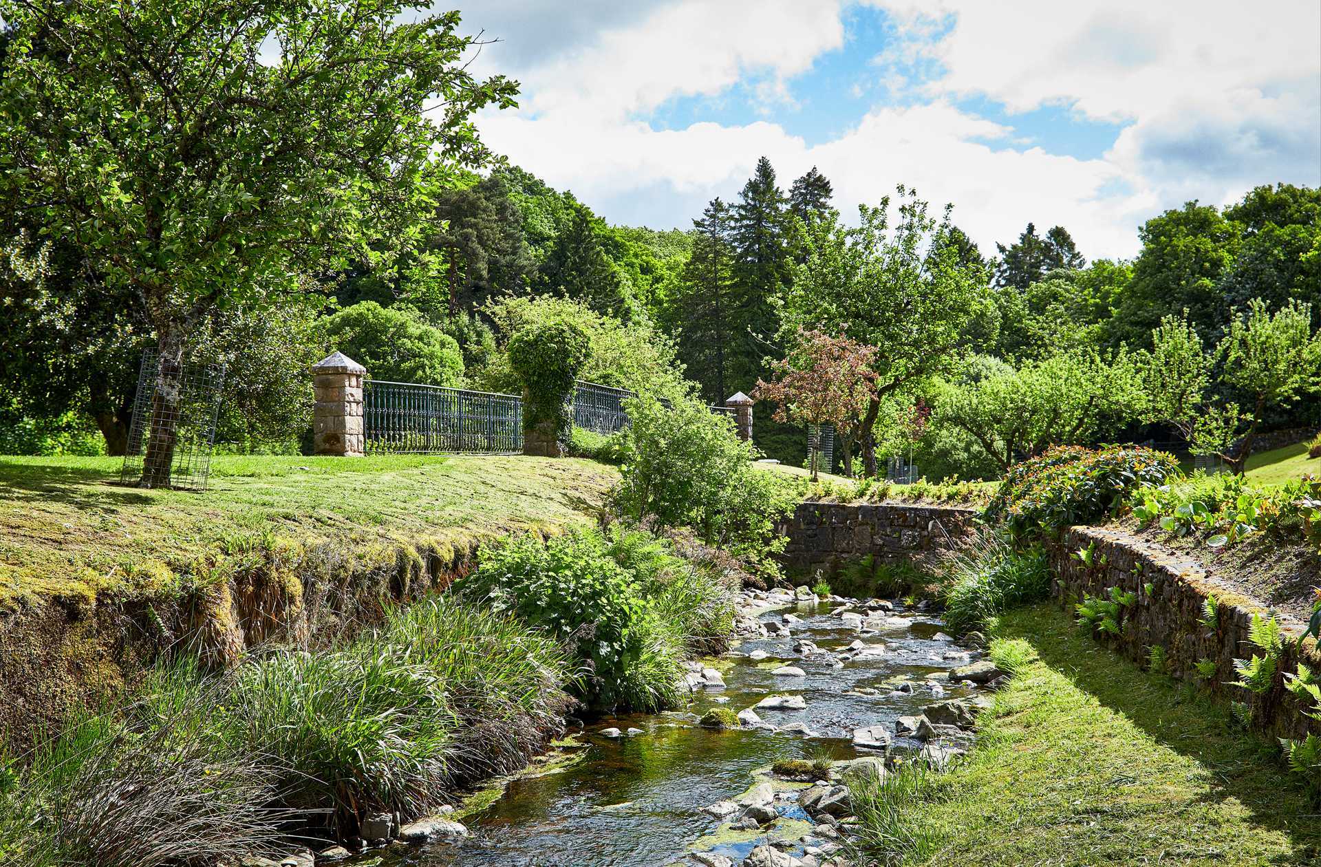 The Glen Grant distillery river The Glen Grant distillery river